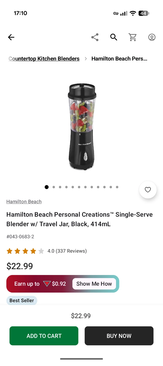 Hamilton Beach Personal Blender - photo 2