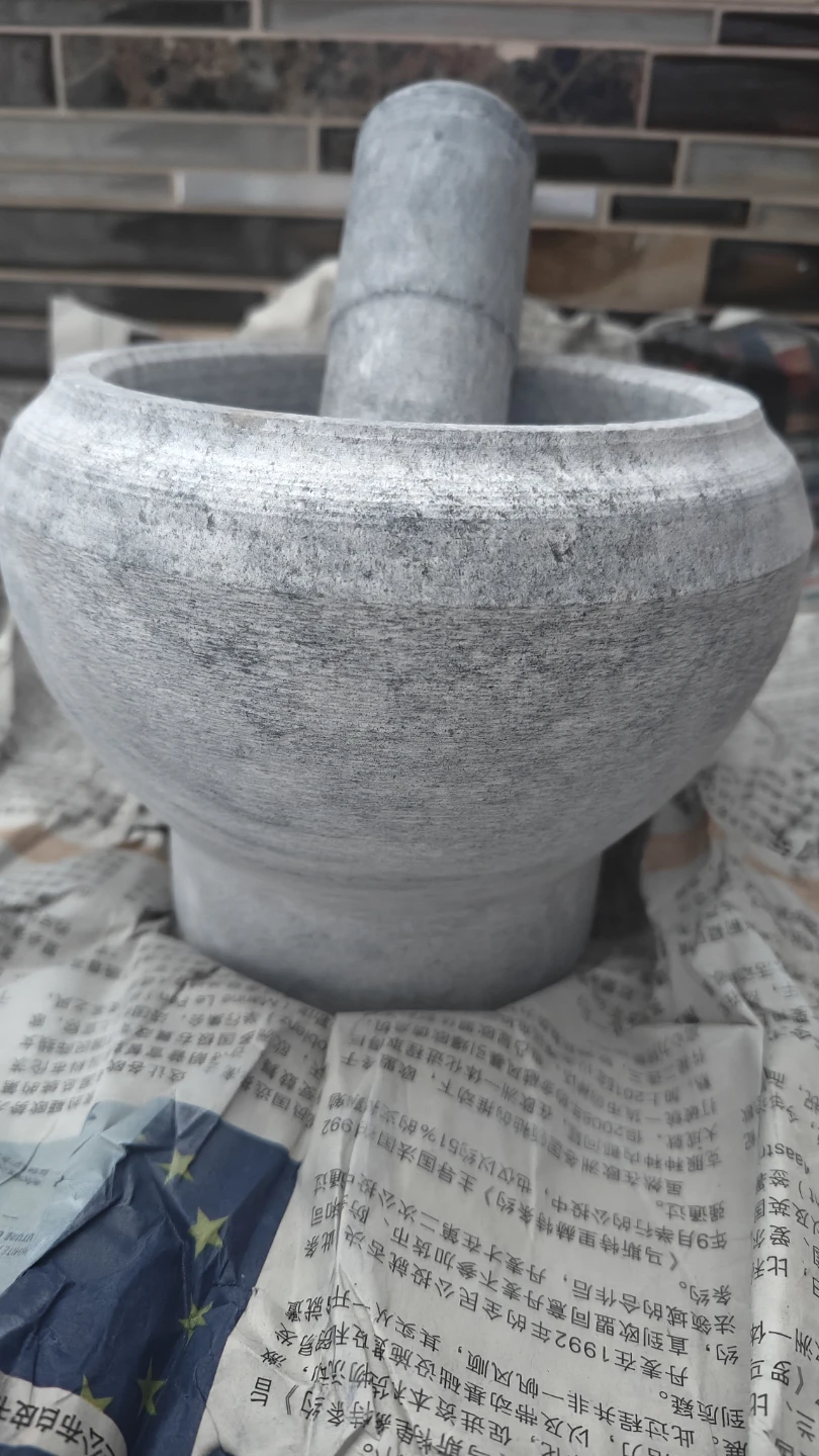 Stone Mortar and Pestle Set - photo 3