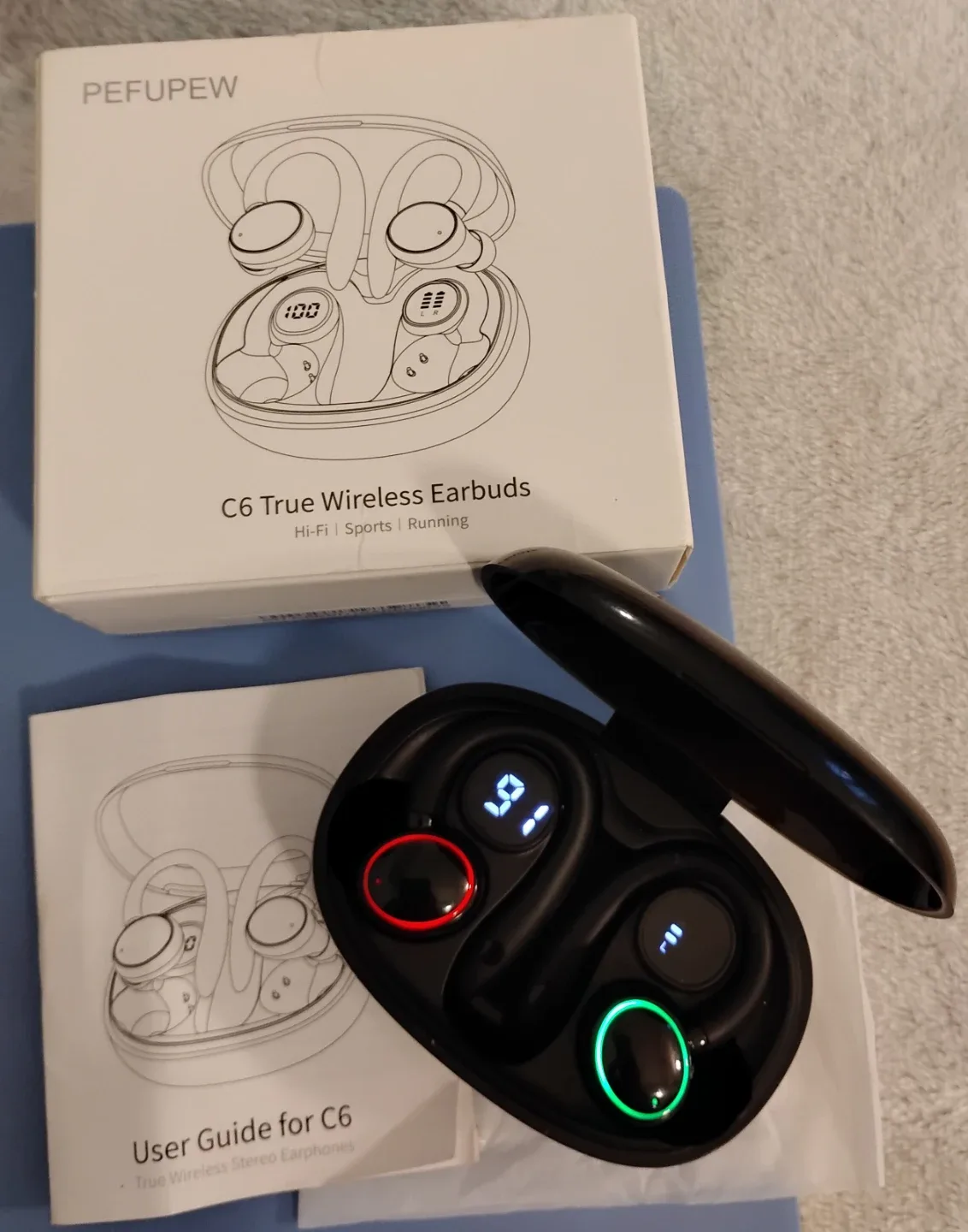 PEFUPEW C6 True Wireless Earbuds