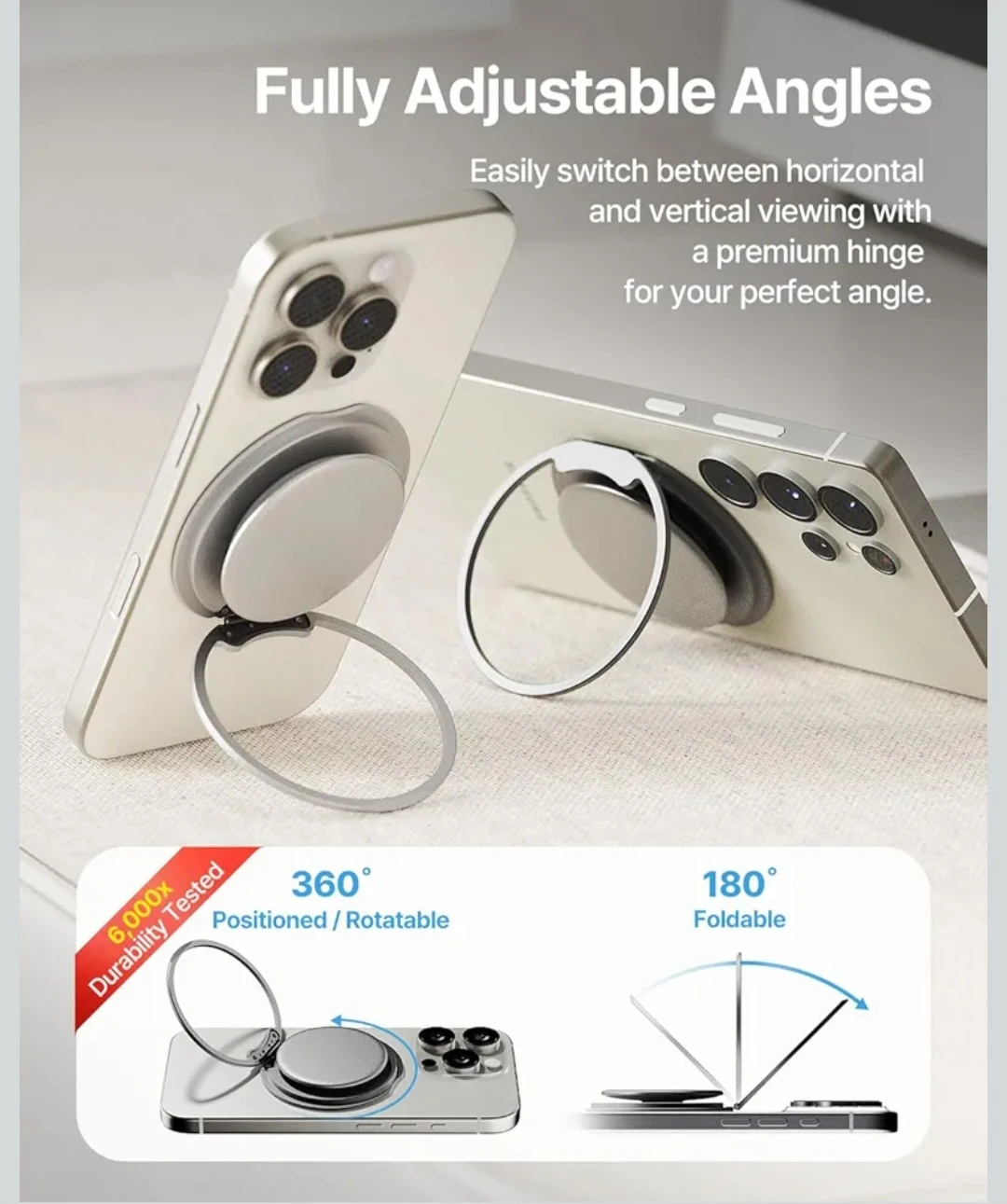 Sinjimoru M-Tap Tok Series Phone Ring Holder - photo 3
