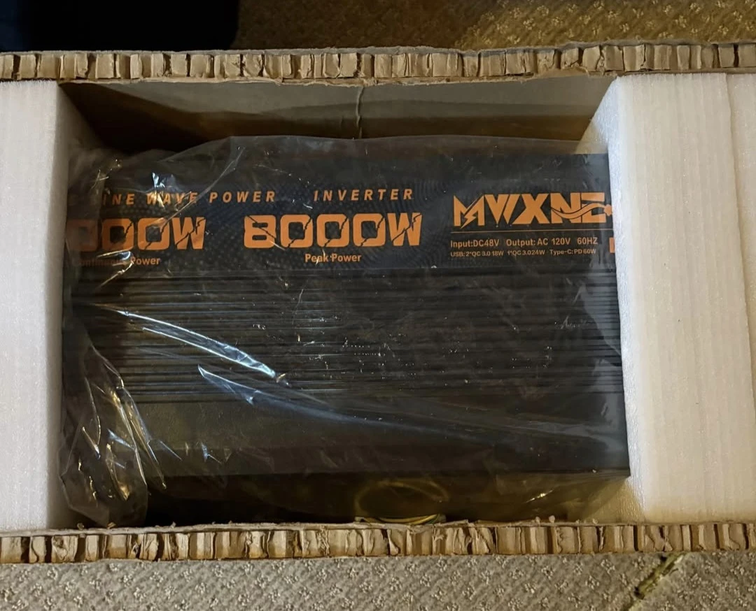 MWXNE 4000W Pure Sine Wave Power Inverter - photo 2