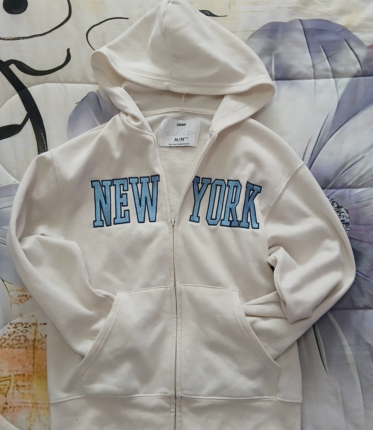 UKIDS New York Zip-Up Hoodie 10-12