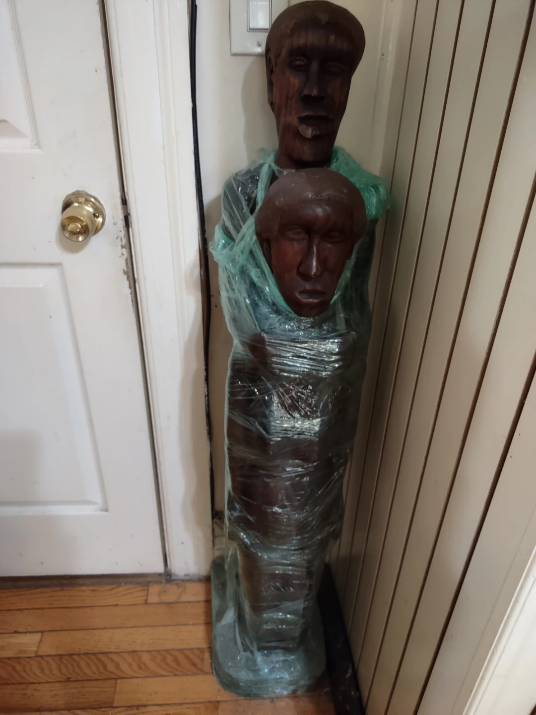 Wooden Figurine Sculpture hand made