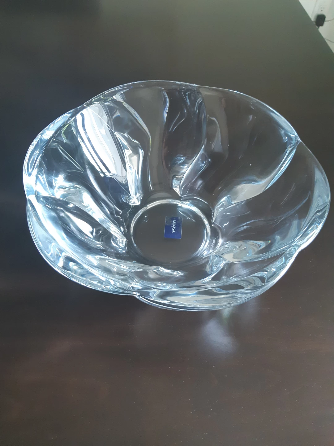 Mikasa Cassia Crystal Glass Bowl, 11 Inch, Clear - photo 3