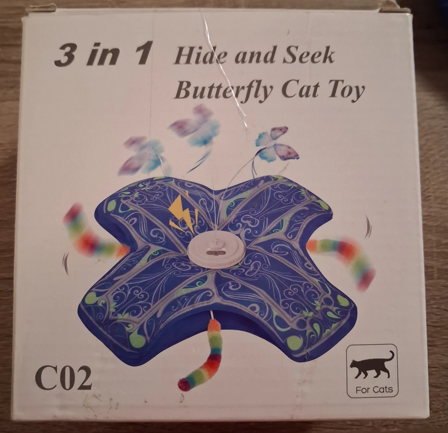Interactive Butterfly Cat Toy C02