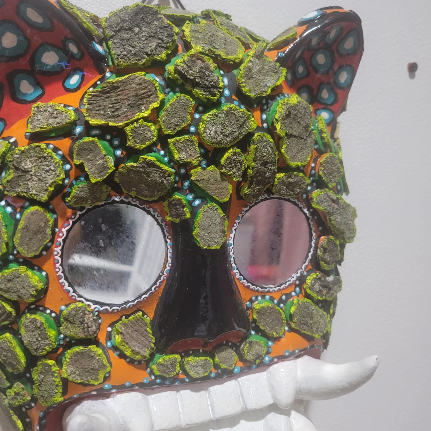 Decorative mexican Art Mask with Mirrors - photo 5
