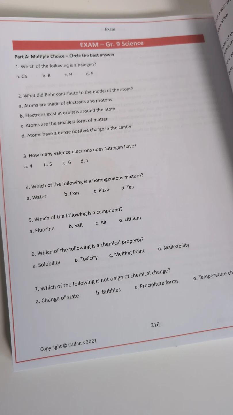 Callan's Gr. 9 Science for Ontario - Complete Course Textbook - photo 4