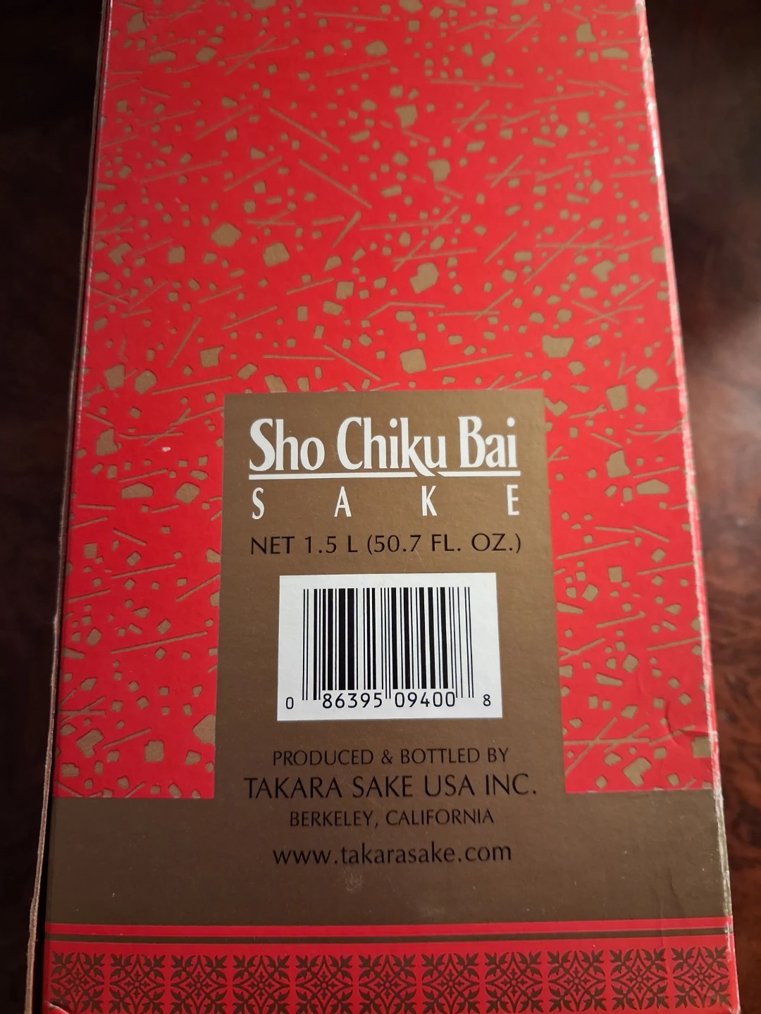 Sho Chiku Bai Classic Junmai Sake – Perfect for Cooking/Chefs! - photo 4