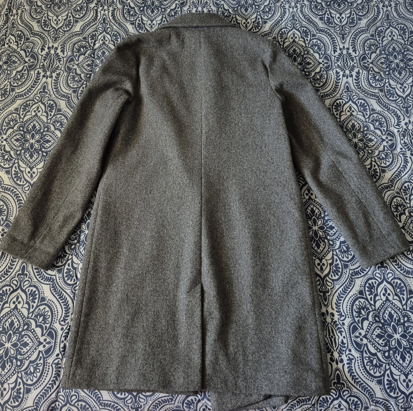 Ardene Grey Wool Blend Coat - Size L/G - photo 3
