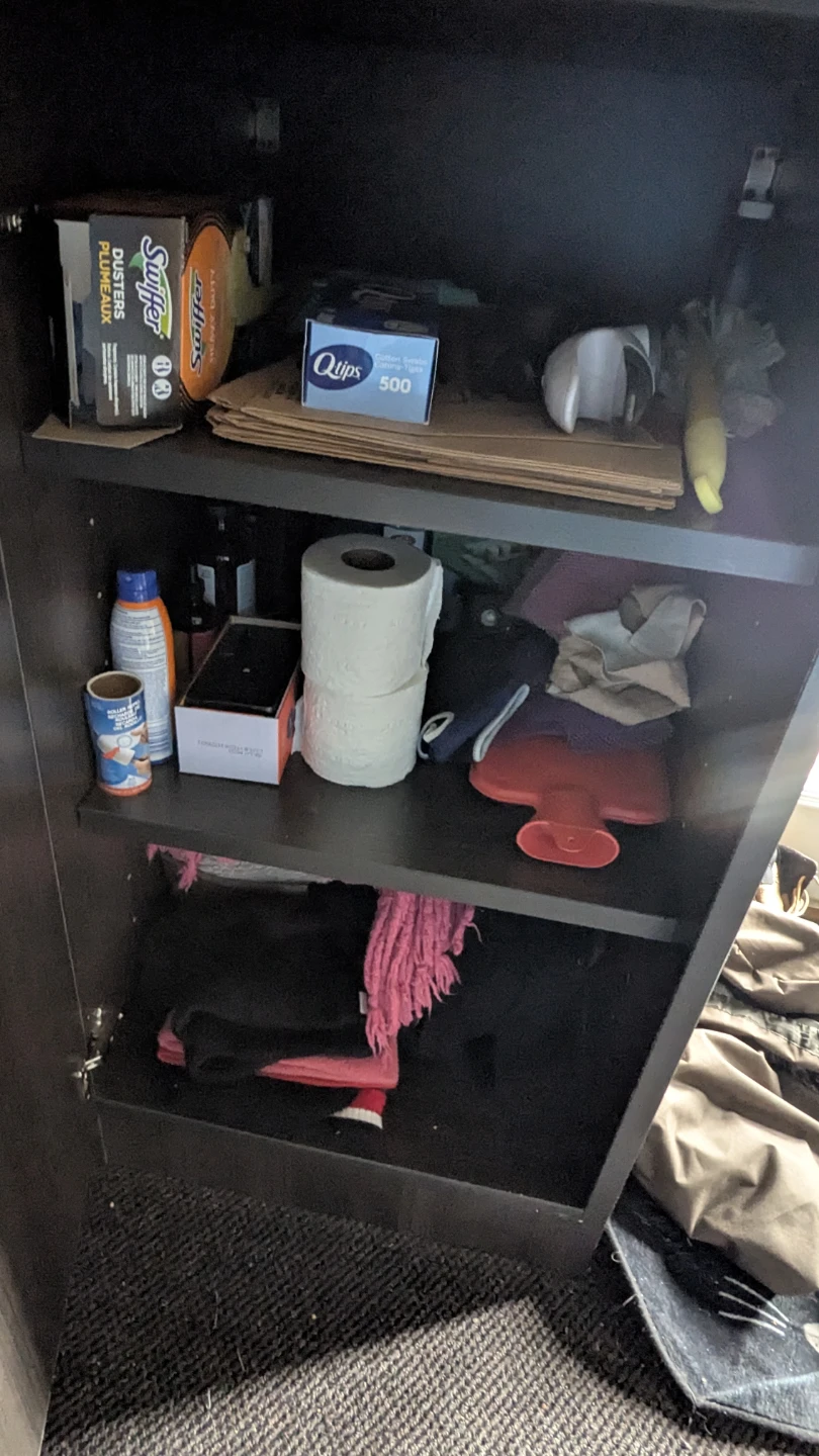 Dark Brown Wooden Organizer Shelf - photo 3