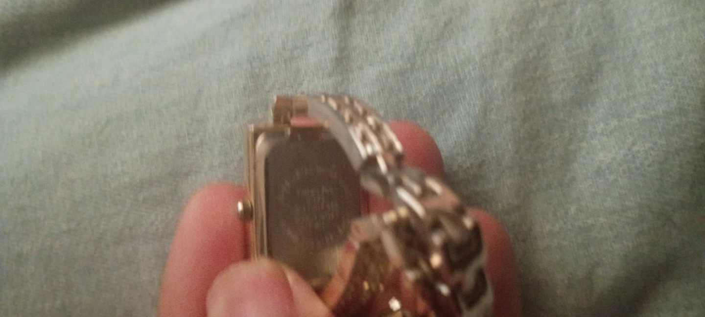 Gold Tone Fashion Watch Bracelet