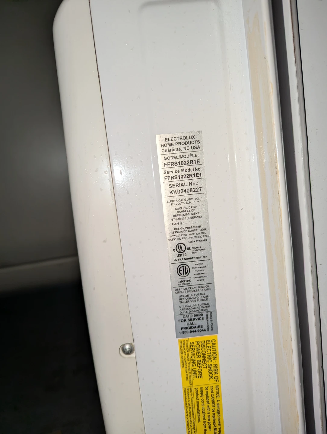 Powerful 10,000 BTU Frigidaire Window Air Conditioner - photo 2