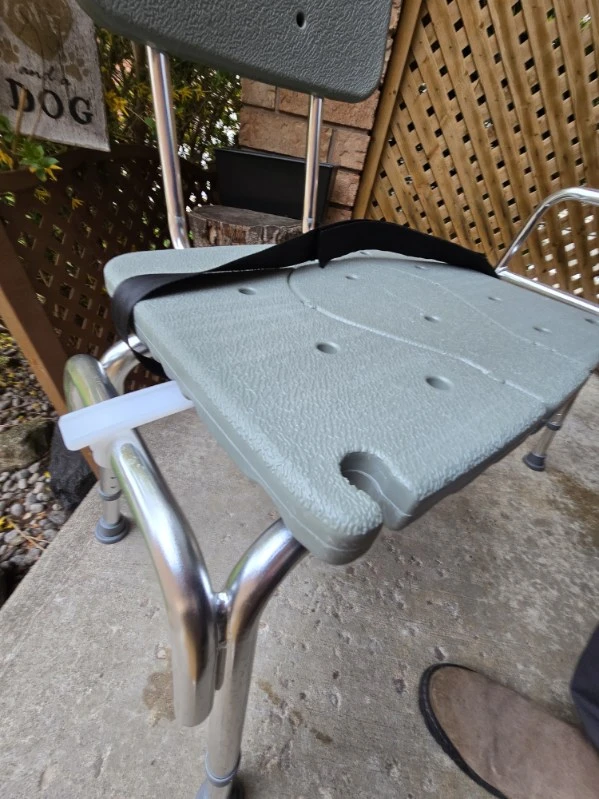 Shower Chair with Back and Arms - photo 2
