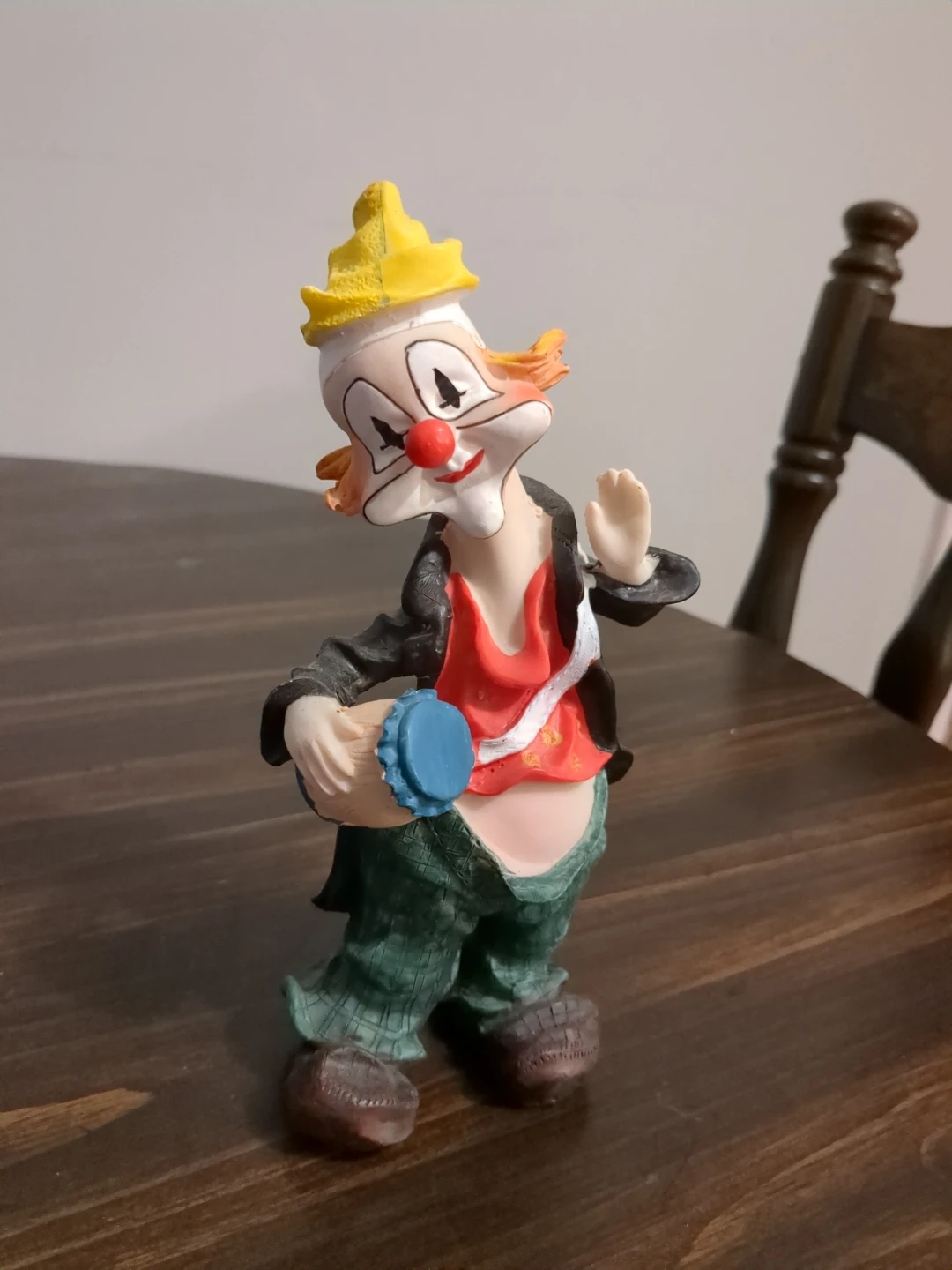 Vintage Clown Figurine