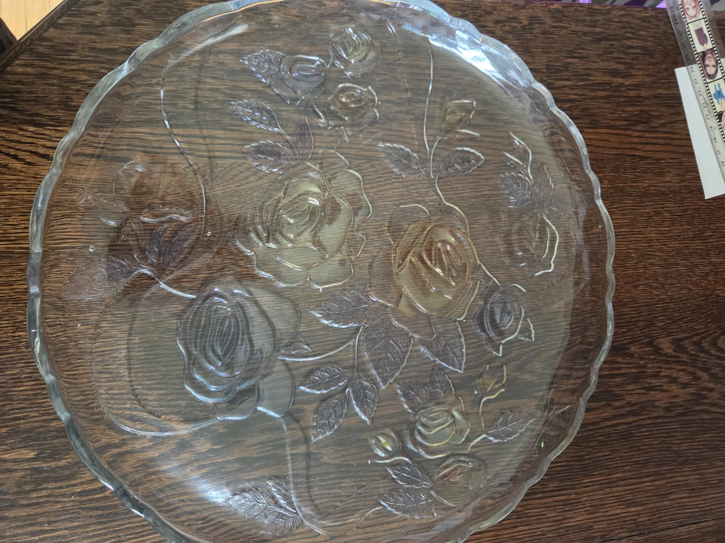 14"Glass Platter