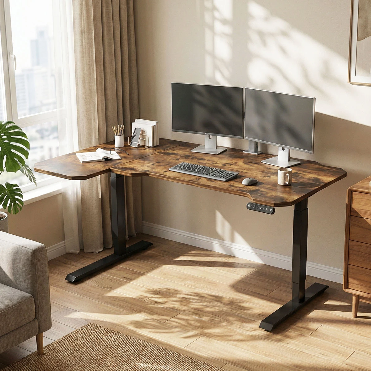 L-Shaped Standing Desk - photo 4