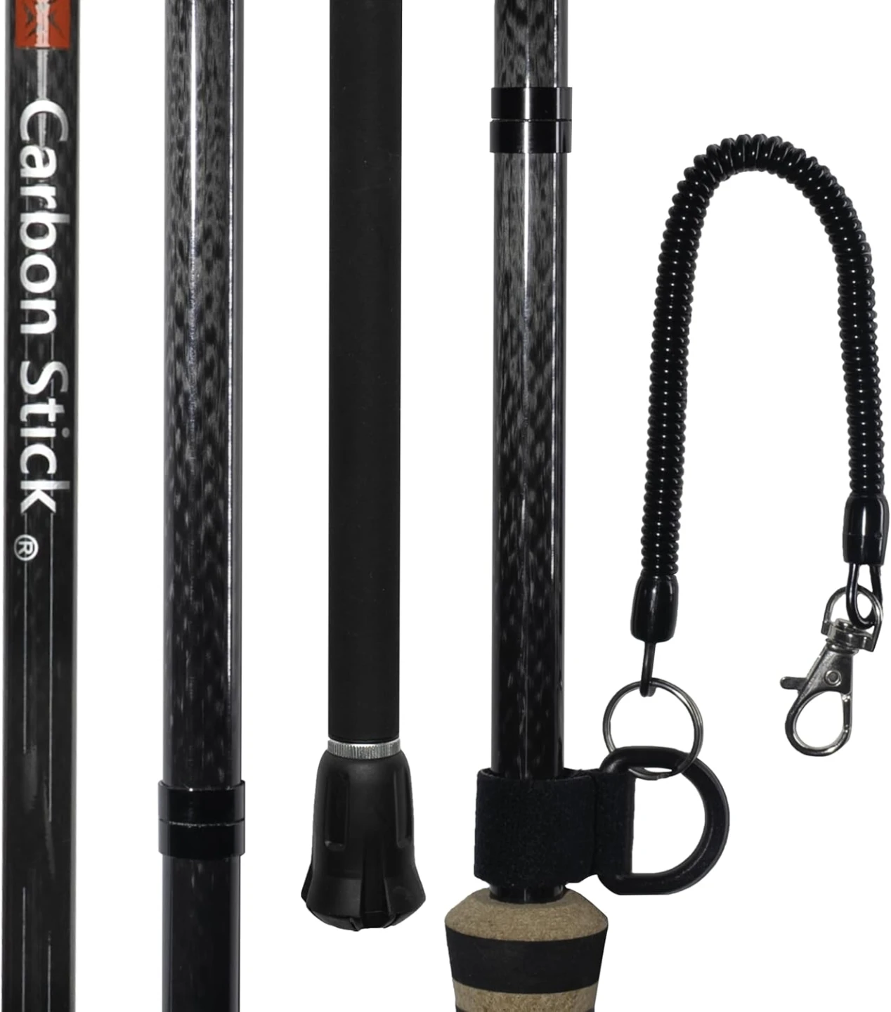 Carbon Stick QD Wading Staff  Carbon Fiber Hybrid Cork Handle - photo 5