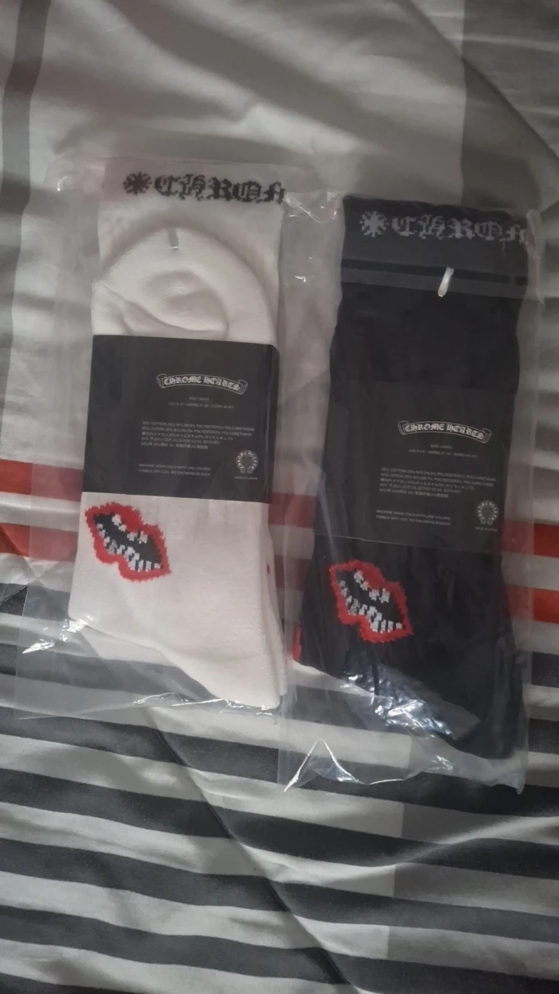 Chrome heart socks - photo 2
