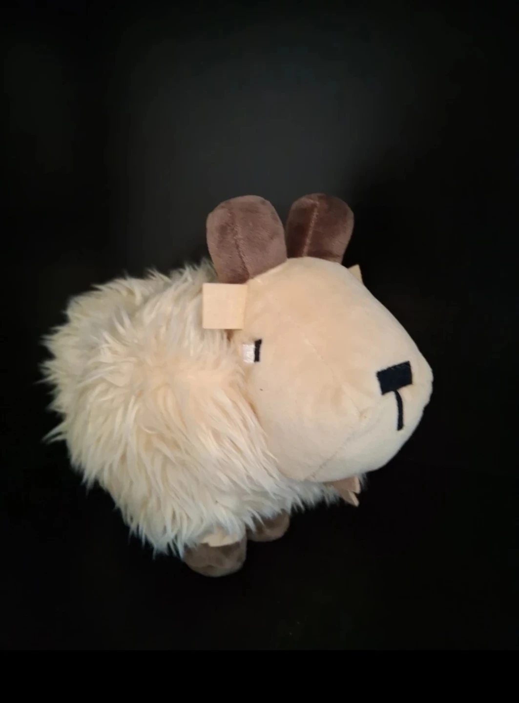 Minecraft goat plushie