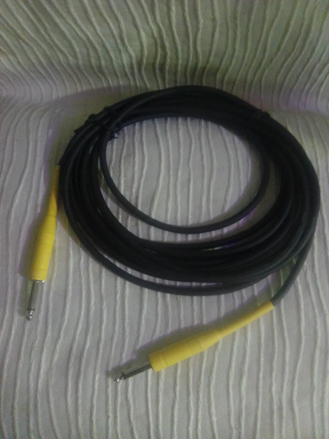 Audio Cable with Yellow Connectors 19ft.