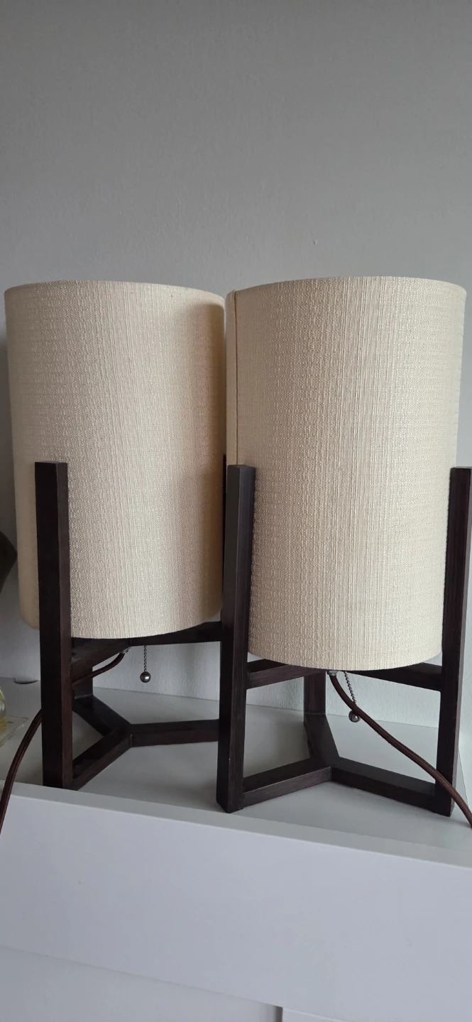 Set of 2 Bedside Lamps