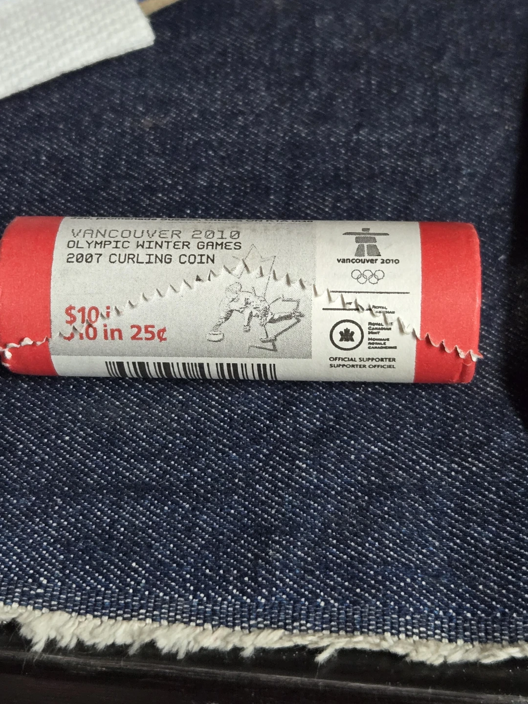 Vancouver 2010 Olympic Winter Games 2007 Curling Coin Roll - photo 2