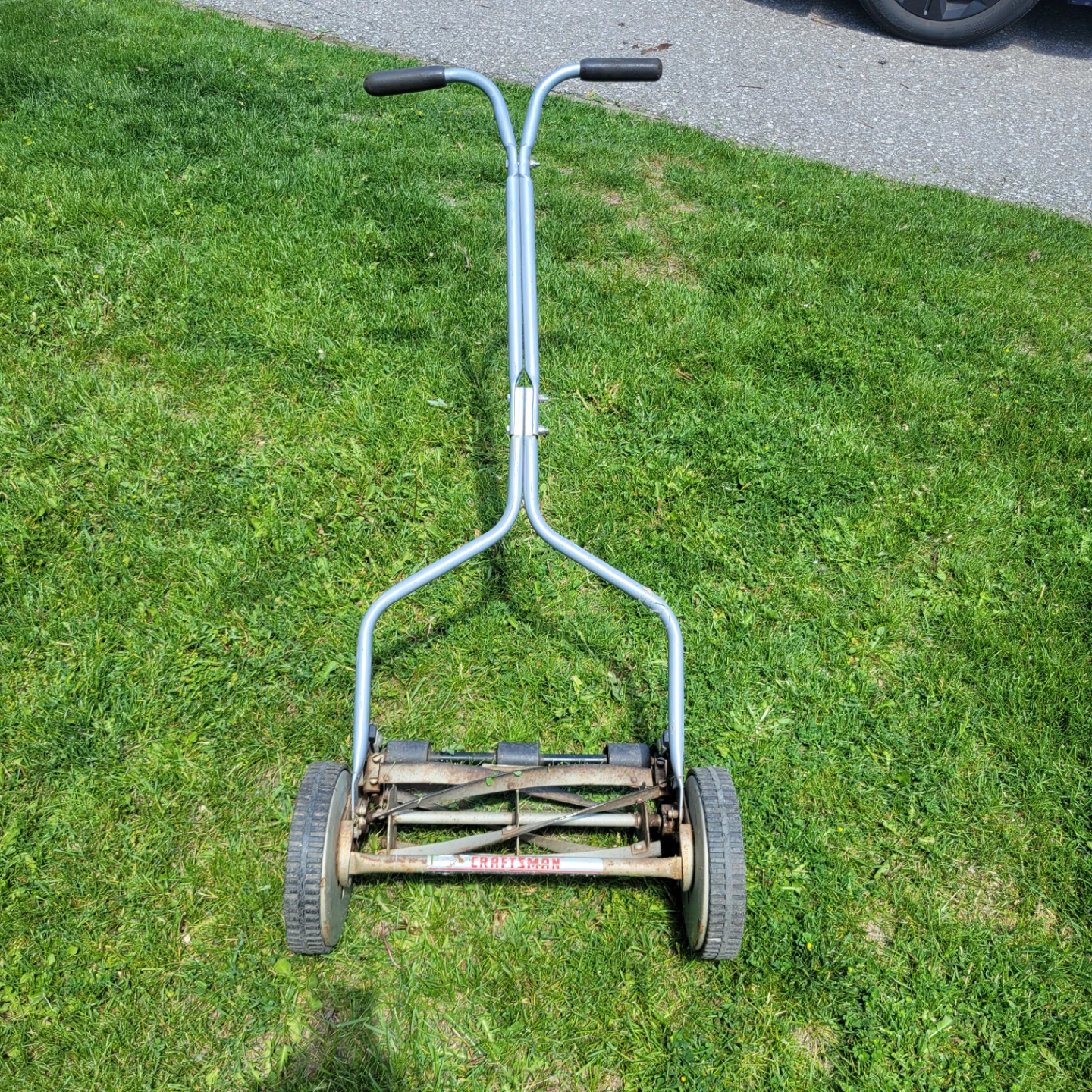 Craftsman Reel Mower 13.5 inch cutting-edge