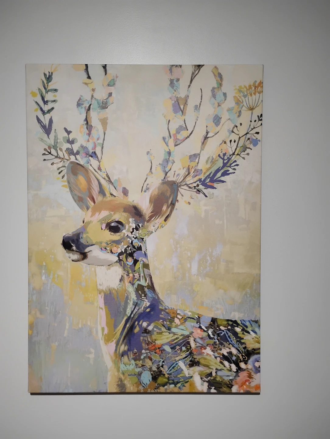 Set of 2 Deer Wall Art Canvases - photo 2