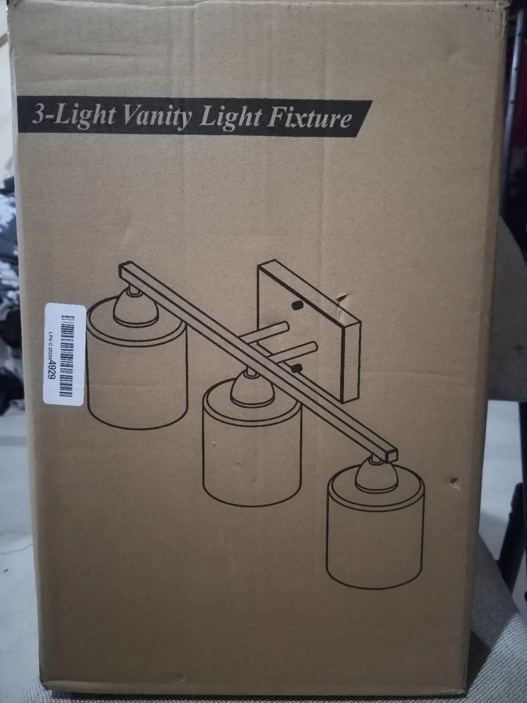 3-Light Vanity Light Fixture