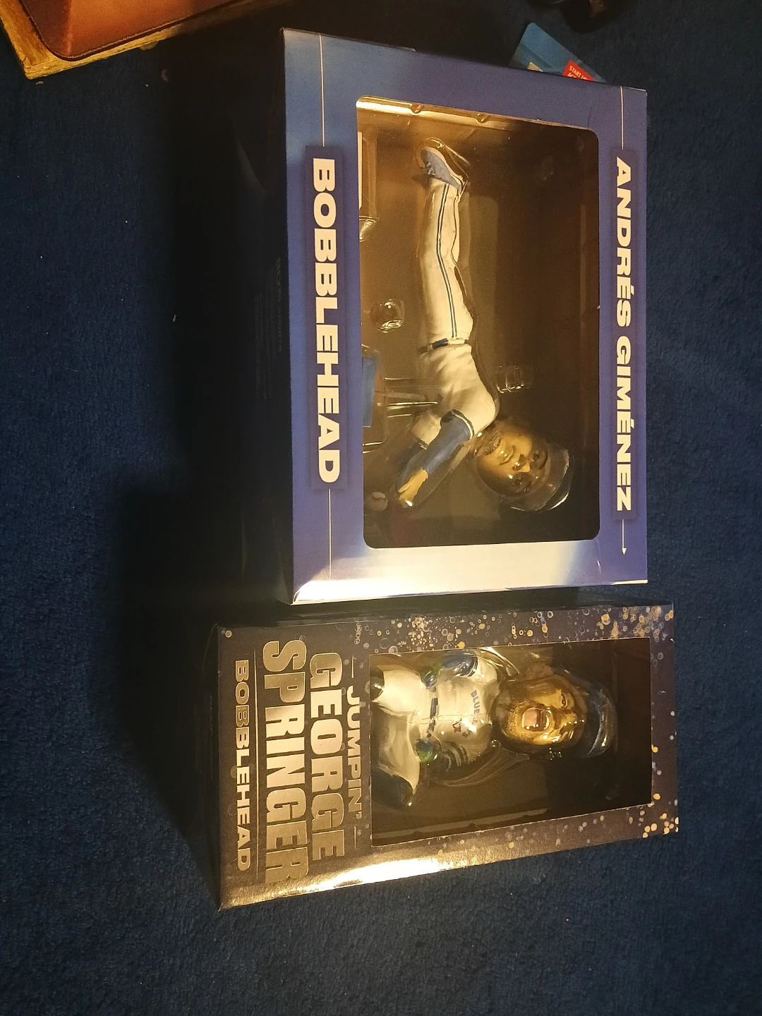 Andrés Giménez & George Springer Bobbleheads