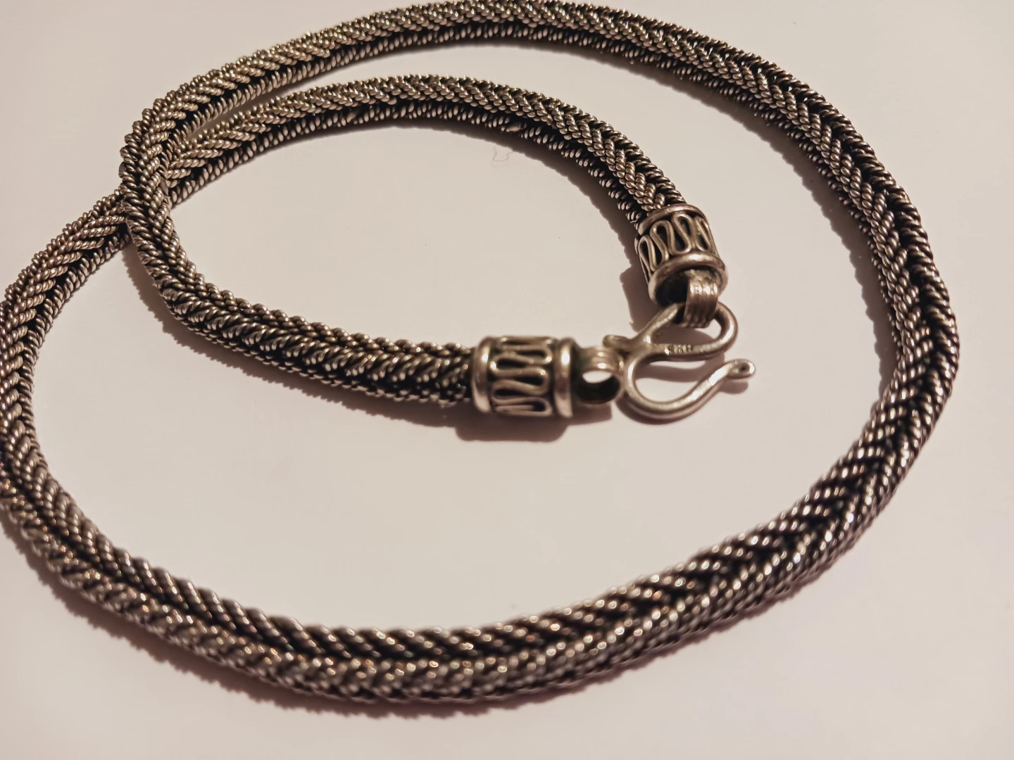 Sterling Silver 925 Thick Chain Necklace
