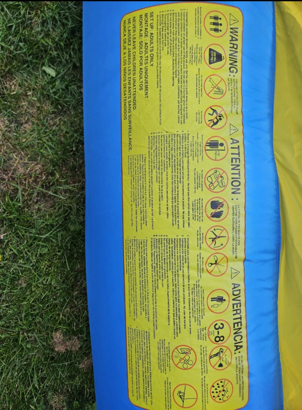 Little Tikes Inflatable Bounce House with Slide - photo 3