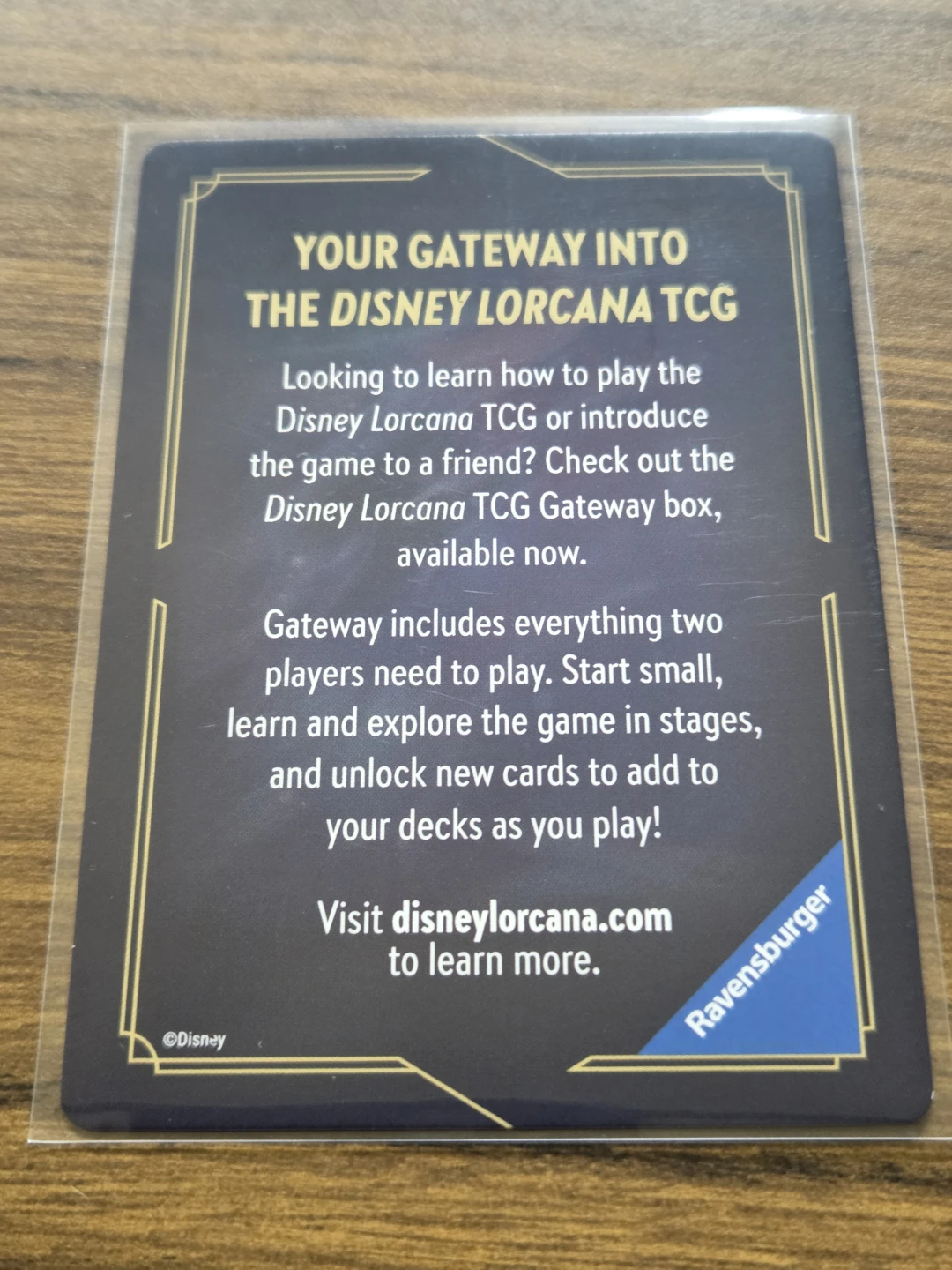 Disney Lorcana TCG Gateway STITCH Deck Divider Separation - photo 2