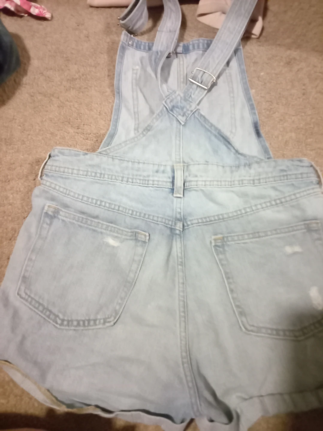 Divided H&M Denim Short Overalls - photo 2