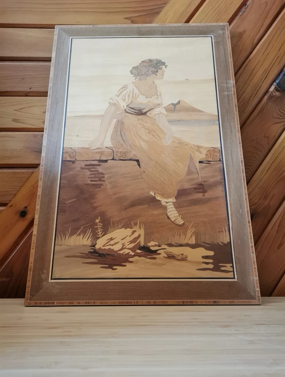 Vintage Italian Wood Inlay Art – Naples Marquetry - photo 3