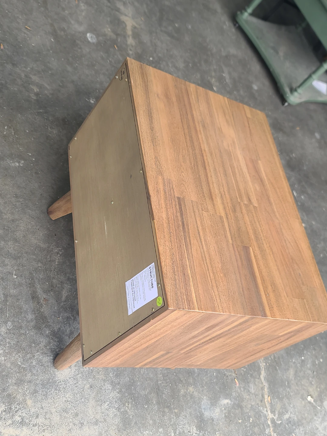 Structube Mid-Century Modern Wood Nightstand End Table - photo 3