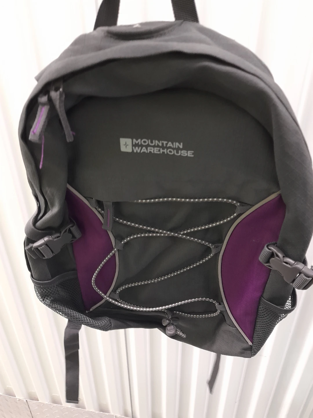 Mountain Warehouse Backpack - Grey/Purple
