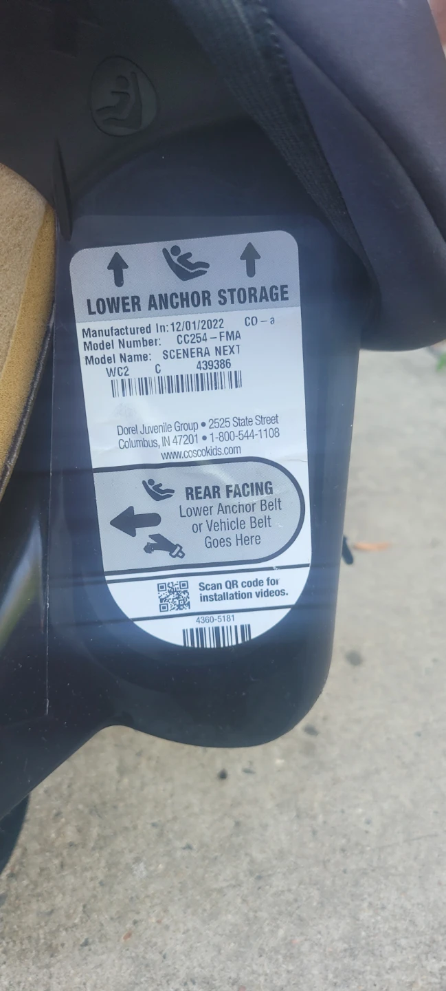 Cosco Scenera NEXT Convertible Car Seat - photo 3