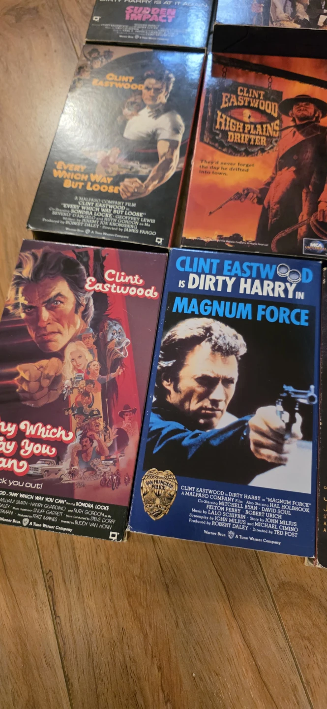 Clint Eastwood VHS Movie Collection - photo 2