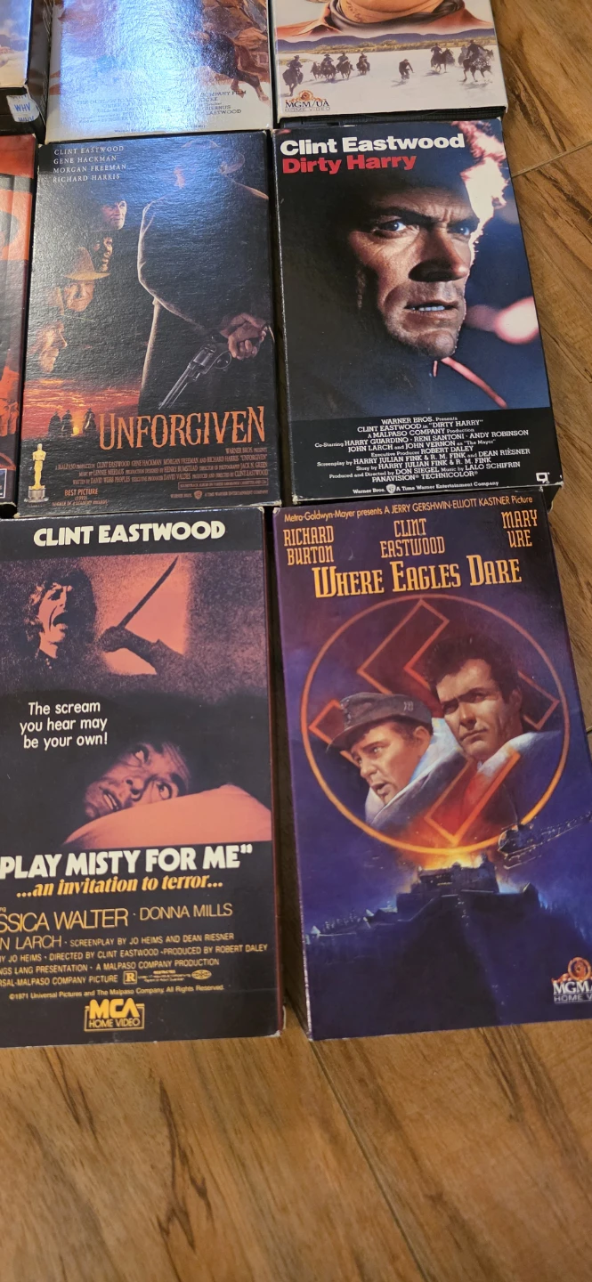 Clint Eastwood VHS Movie Collection - photo 3