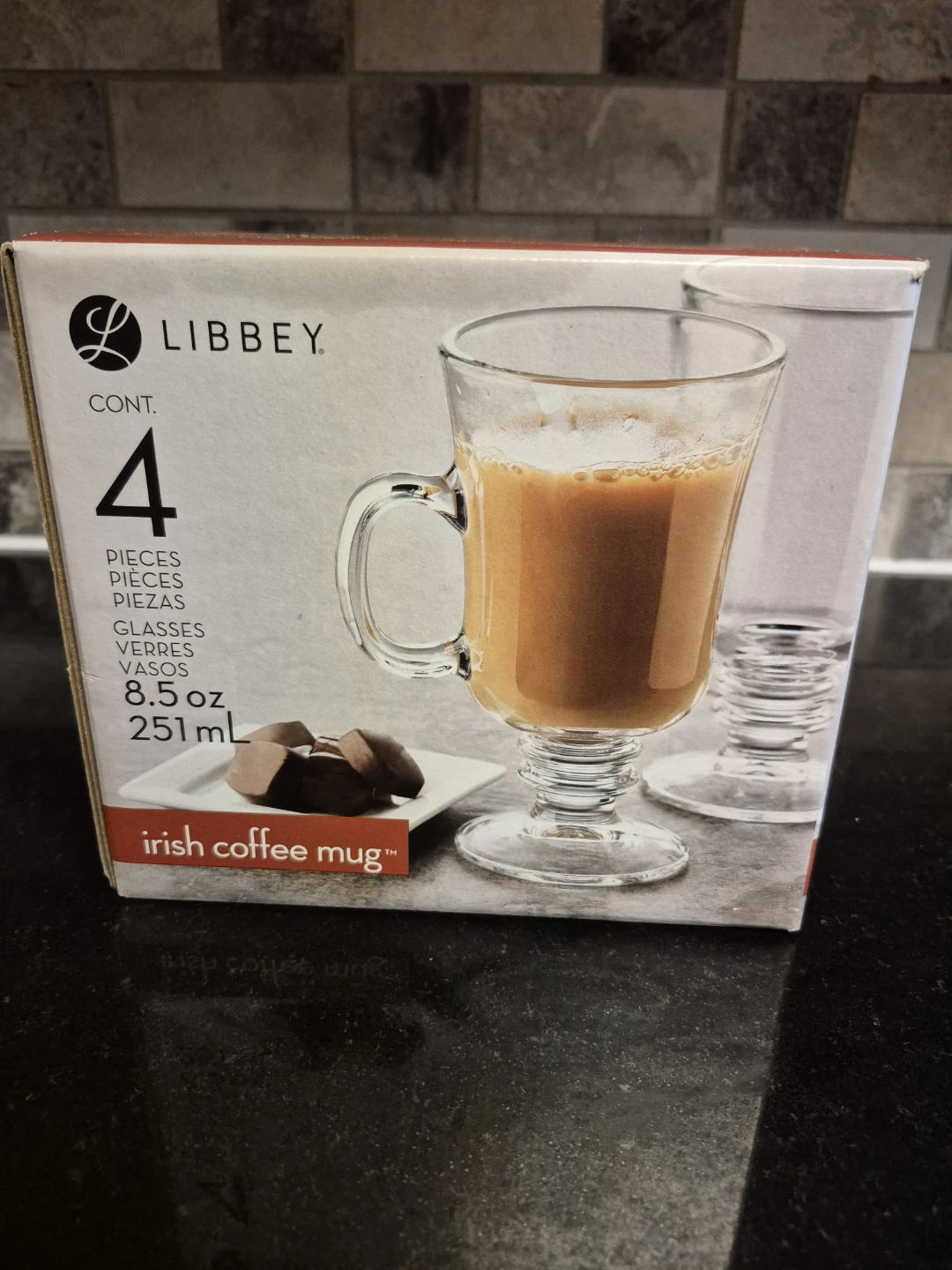 Libbey Irish Coffee Mugs - Set of 4