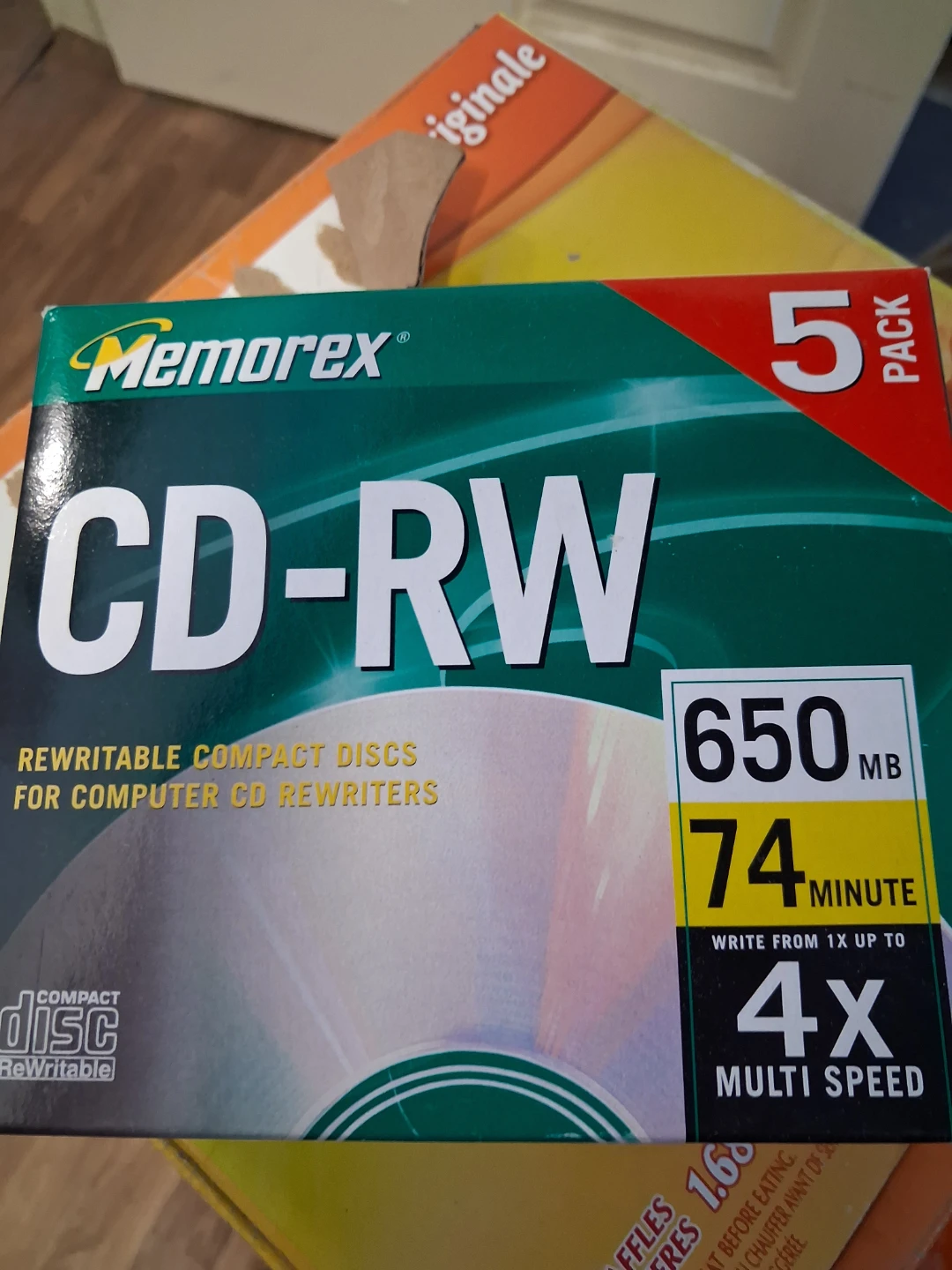 Memorex CD-RW 5 Pack