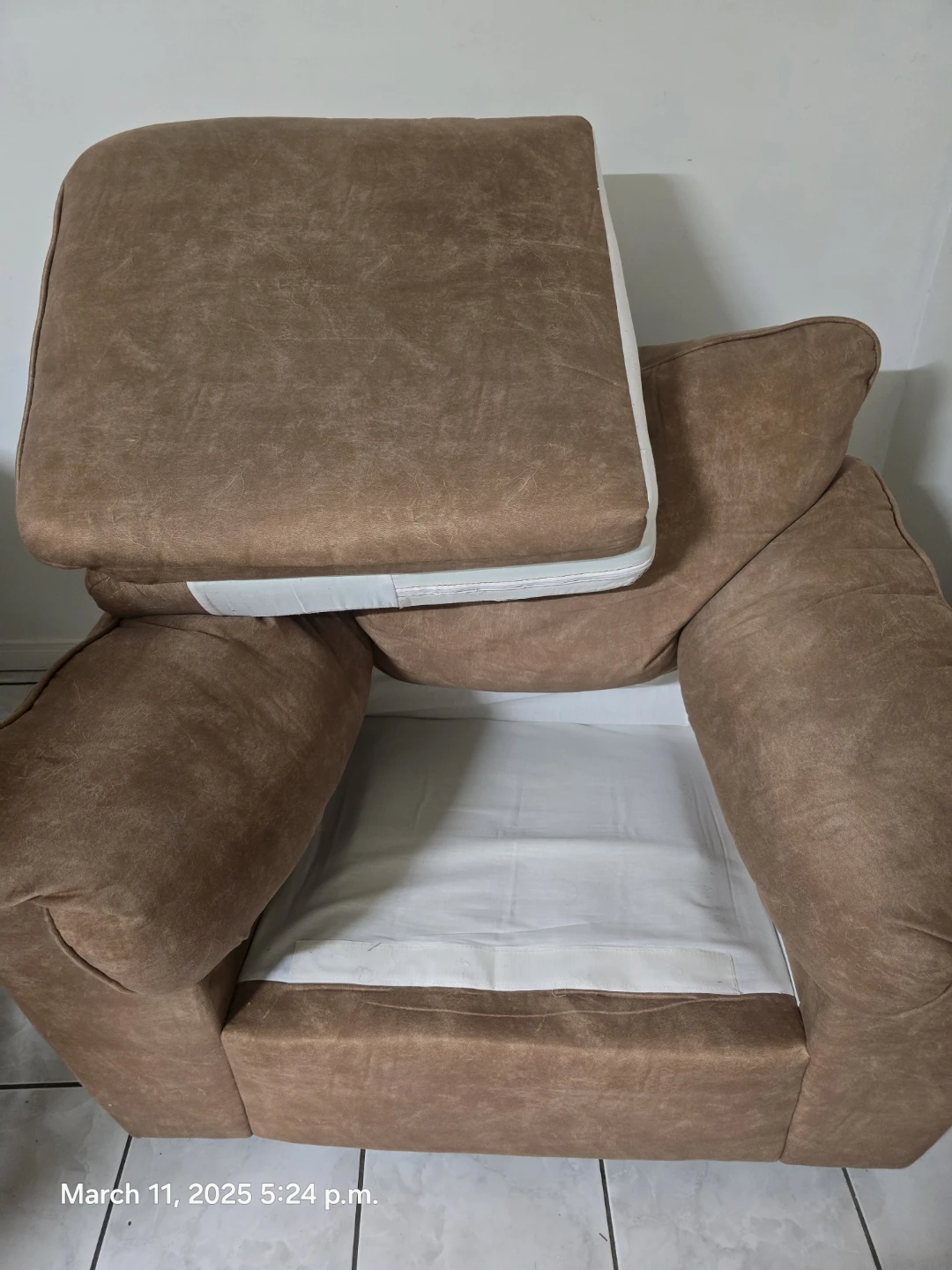 Brown Armchair