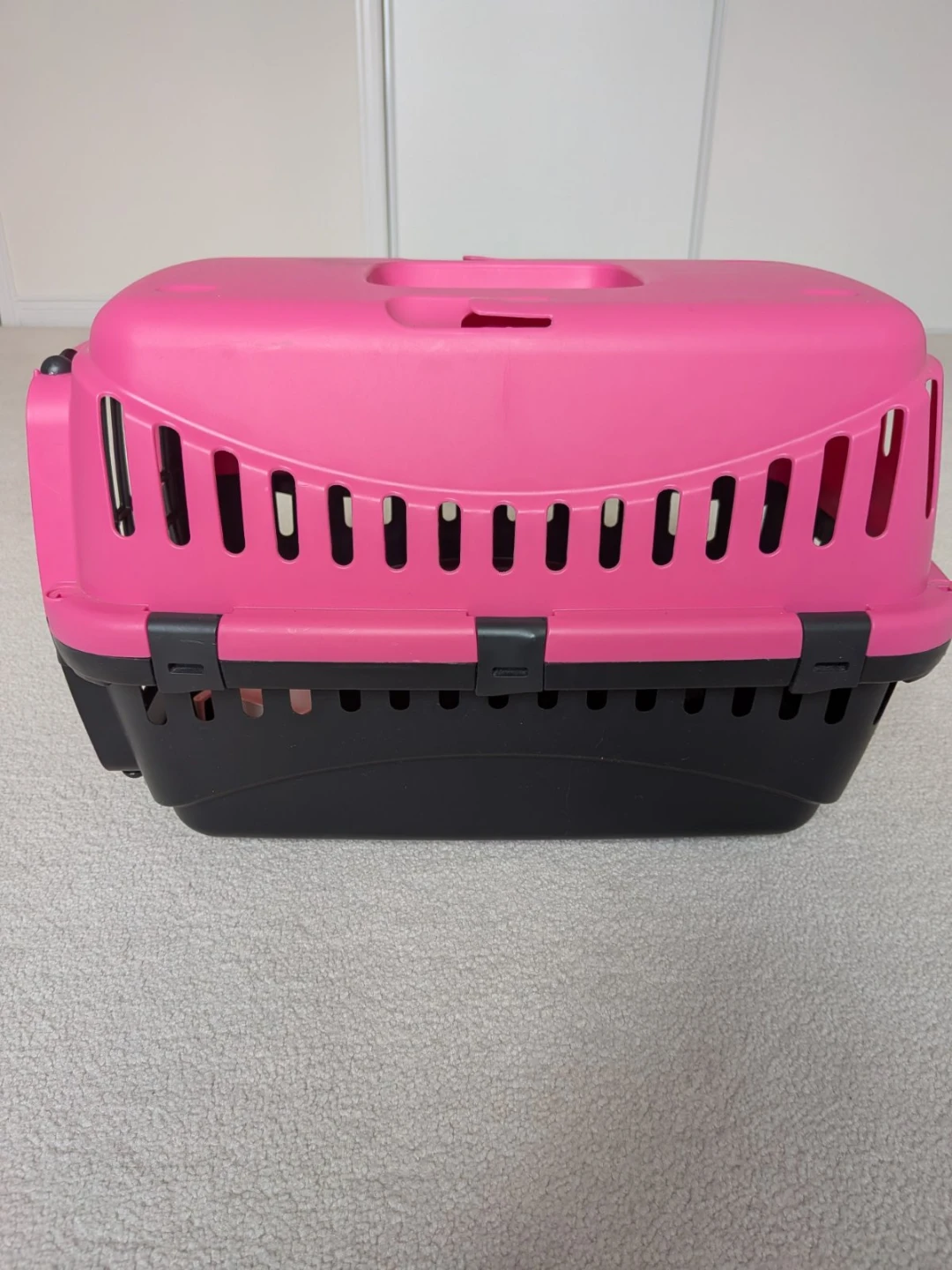 Pink Pet Carrier Crate