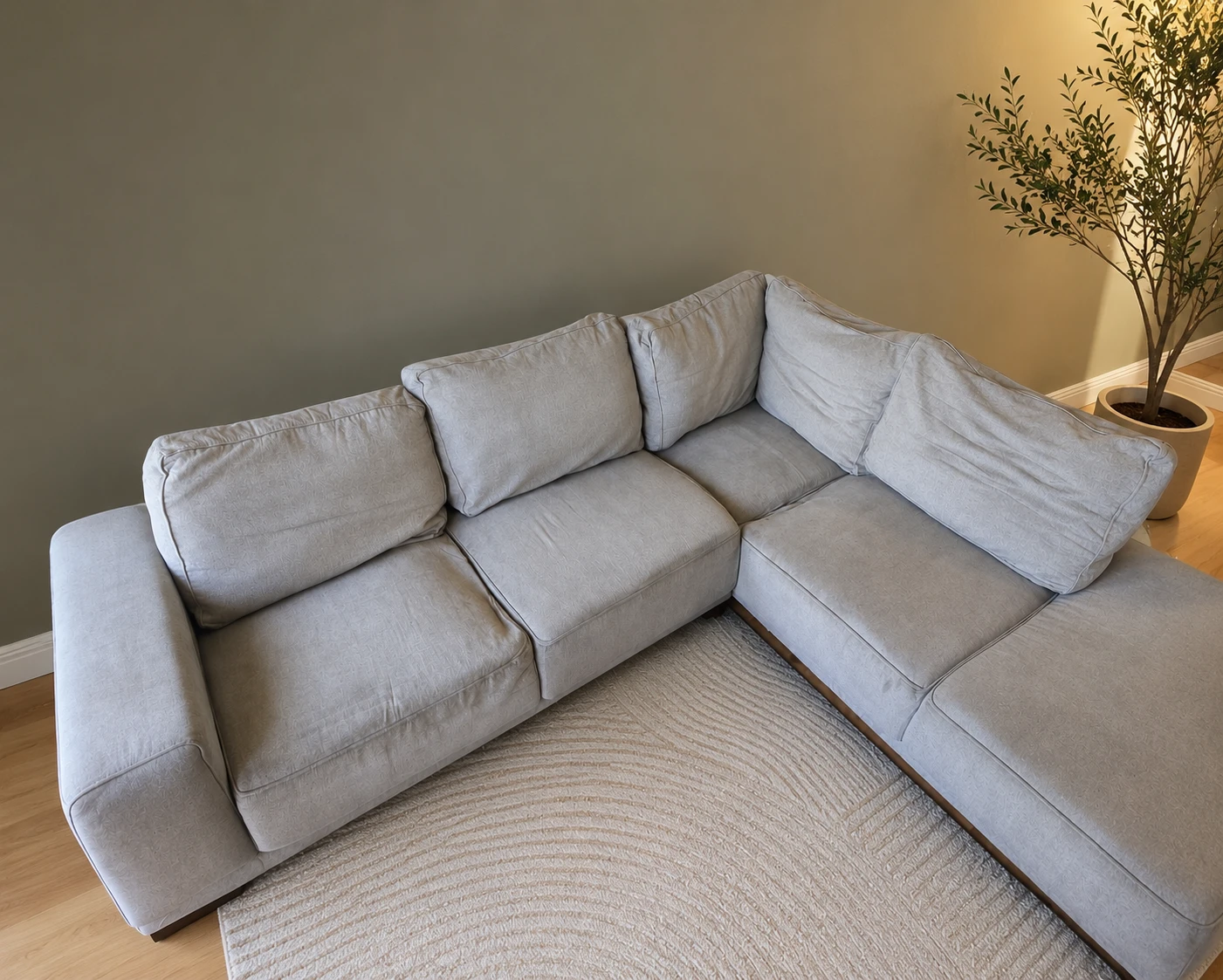 Light Grey Sectional Sofa