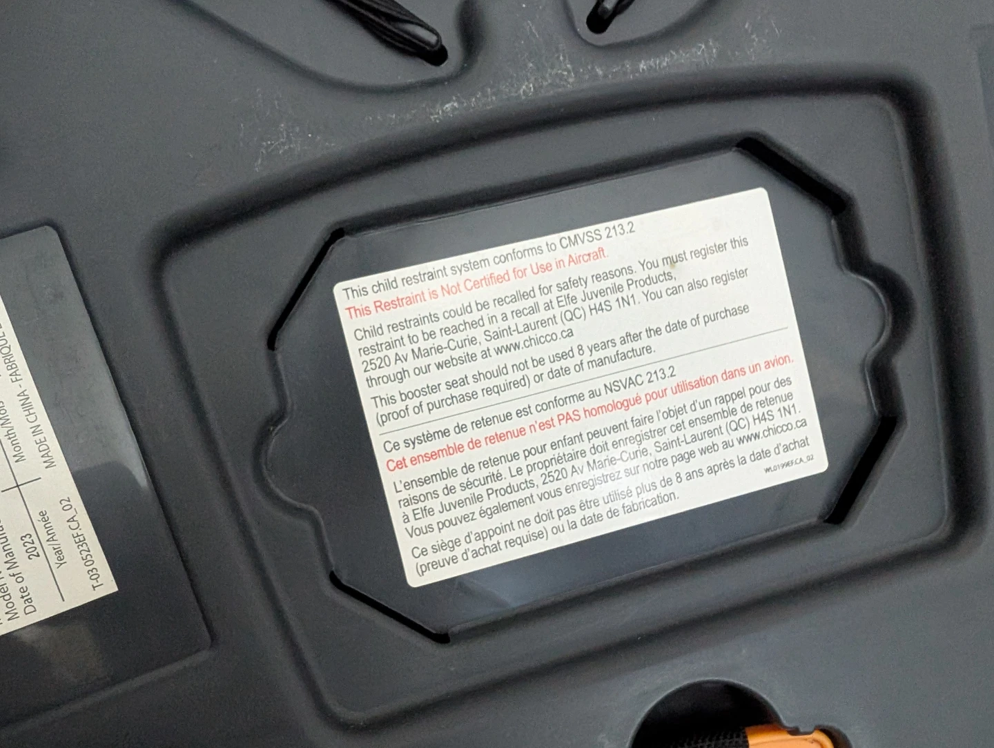 Chicco GoFit Plus Booster Car Seat - photo 4