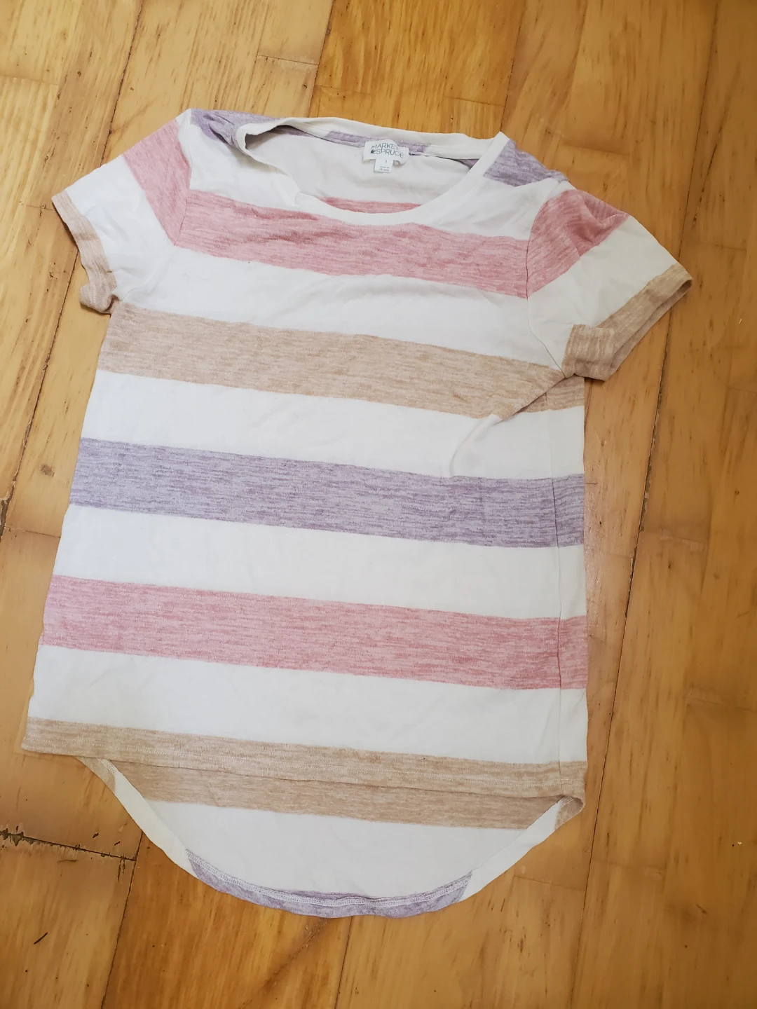 Women's Striped T-Shirt - photo 2
