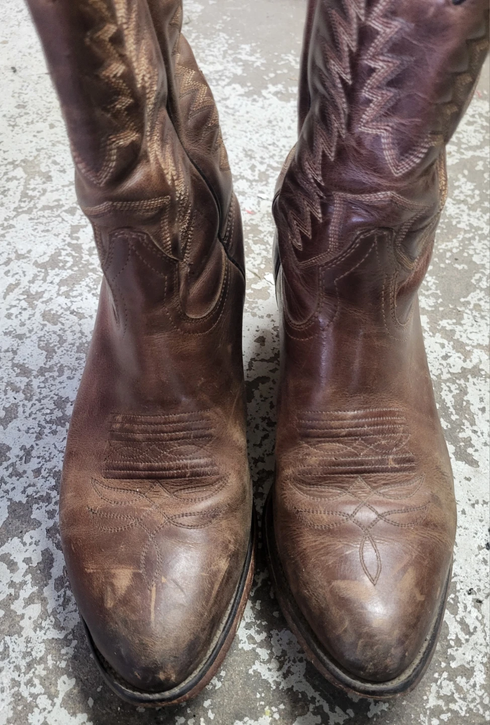 Boulet Western Cowboy Boots-Size 8.5 3E W - photo 3