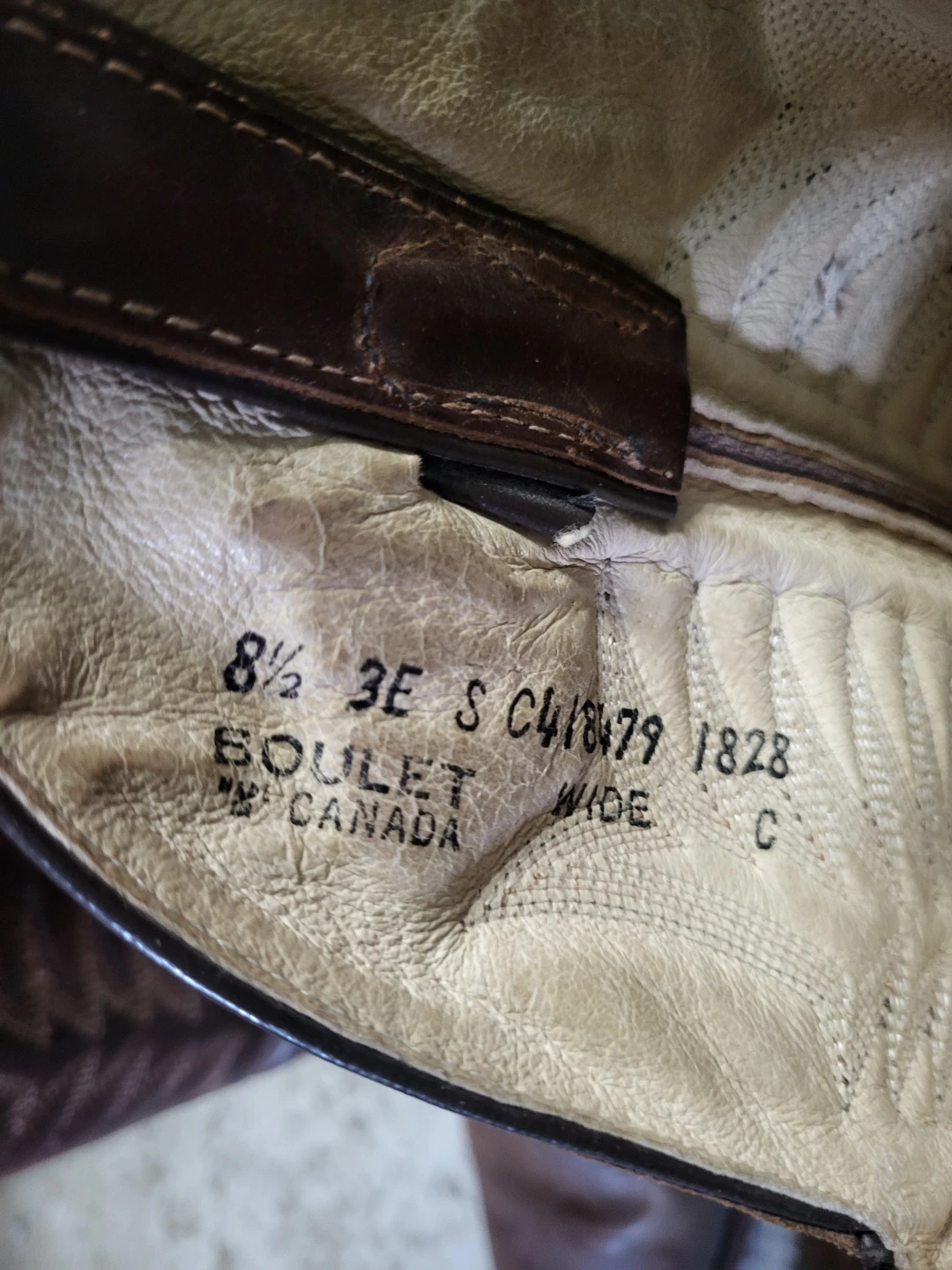 Boulet Western Cowboy Boots-Size 8.5 3E W - photo 5