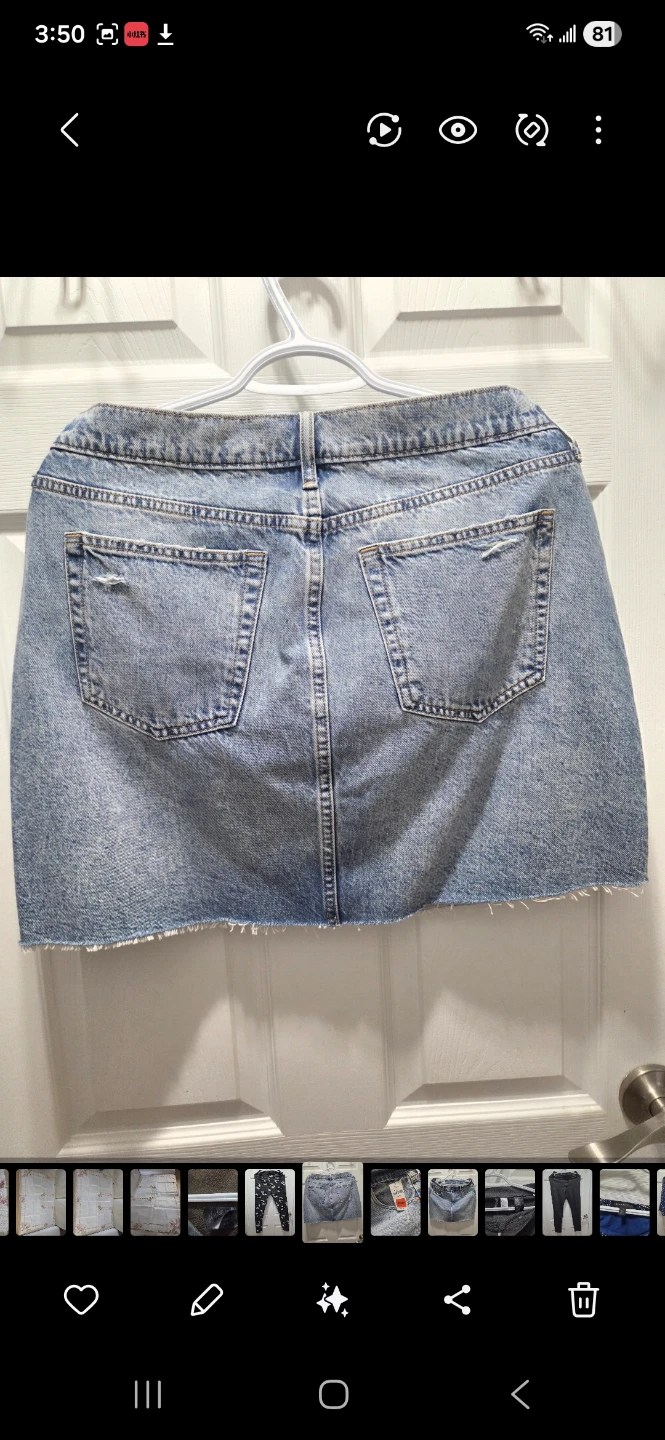 BNWT Gap Denim Mini Skirt - Size 30/10 - photo 2